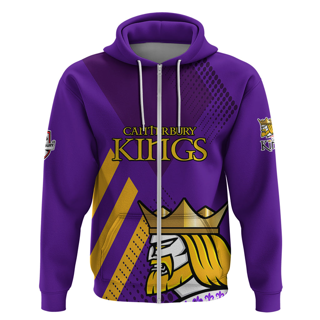 (Custom Text And Number) New Zealand Canterbury Cricket Hoodie Be Proud Kings LT9 - Vibe Hoodie Shop