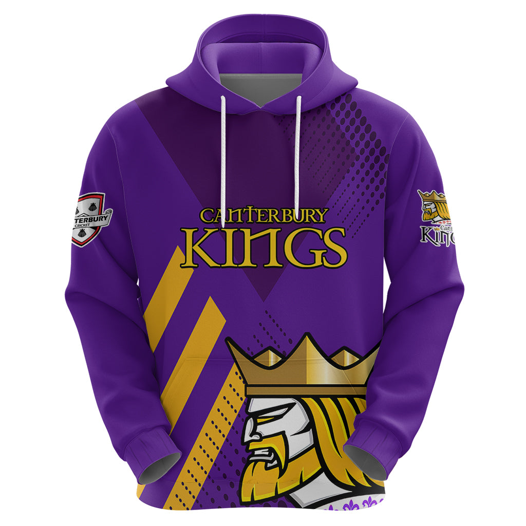 (Custom Text And Number) New Zealand Canterbury Cricket Hoodie Be Proud Kings LT9 - Vibe Hoodie Shop