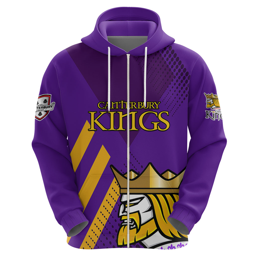 (Custom Text And Number) New Zealand Canterbury Cricket Hoodie Be Proud Kings LT9 - Vibe Hoodie Shop