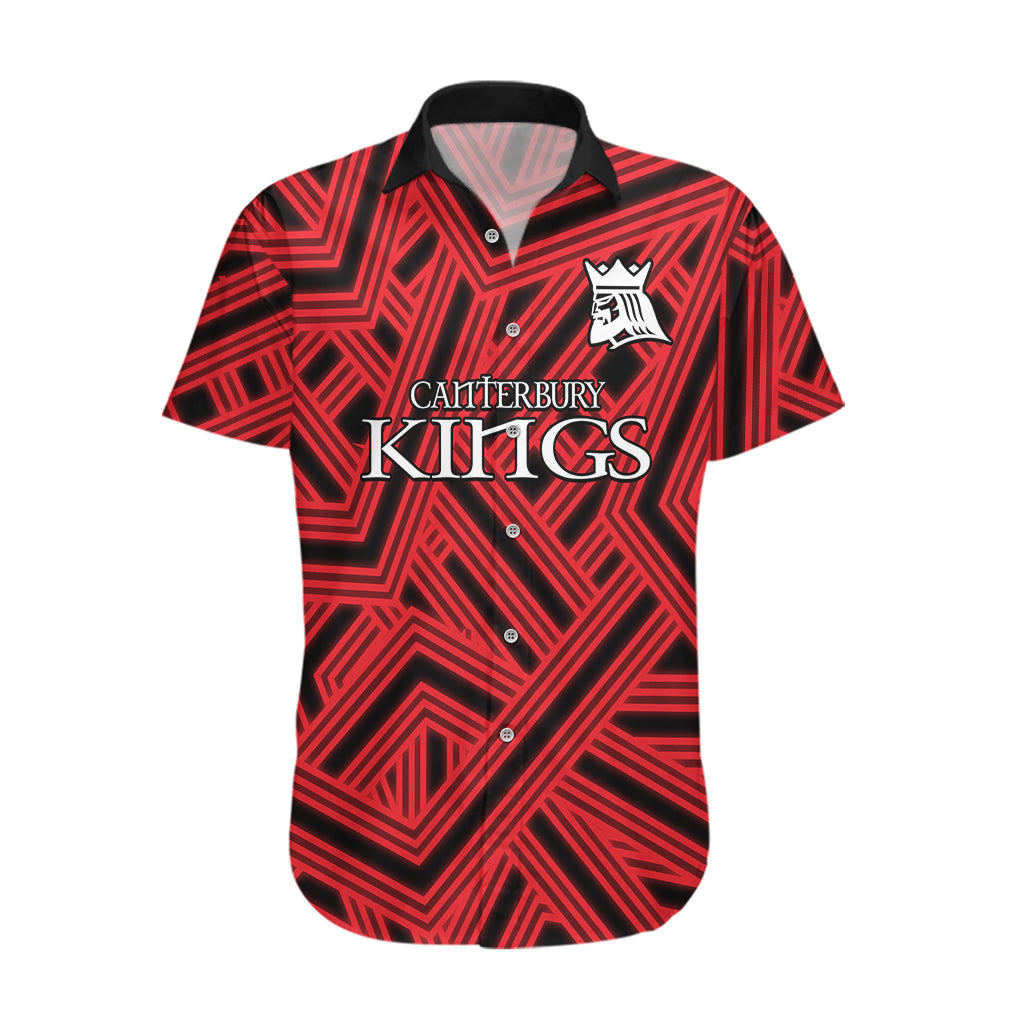 New Zealand Canterbury Cricket Hawaiian Shirt The Kings Sporty Style - Vibe Hoodie Shop