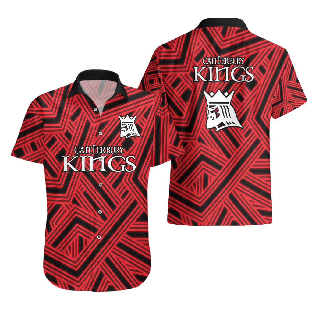 New Zealand Canterbury Cricket Hawaiian Shirt The Kings Sporty Style - Vibe Hoodie Shop