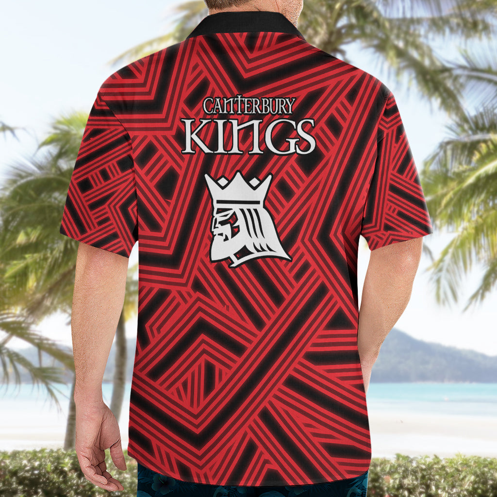 New Zealand Canterbury Cricket Hawaiian Shirt The Kings Sporty Style - Vibe Hoodie Shop
