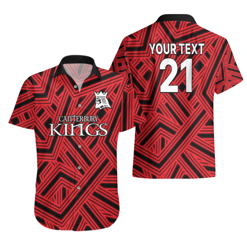 (Custom Text And Number) New Zealand Canterbury Cricket Hawaiian Shirt The Kings Sporty Style - Vibe Hoodie Shop