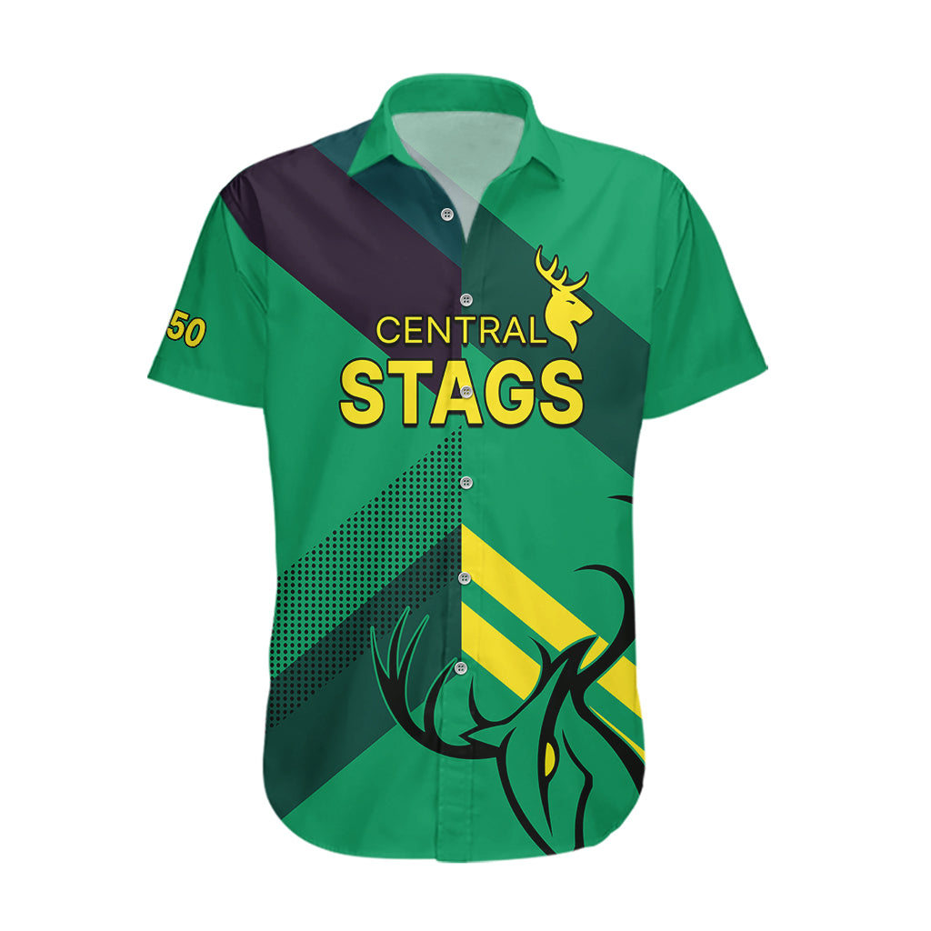 New Zealand Central Districts Cricket Hawaiian Shirt Central Stags Simple Style - Vibe Hoodie Shop