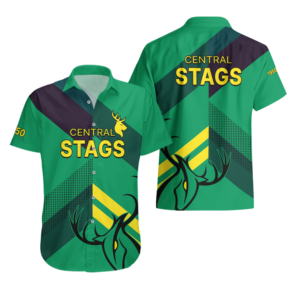 New Zealand Central Districts Cricket Hawaiian Shirt Central Stags Simple Style - Vibe Hoodie Shop