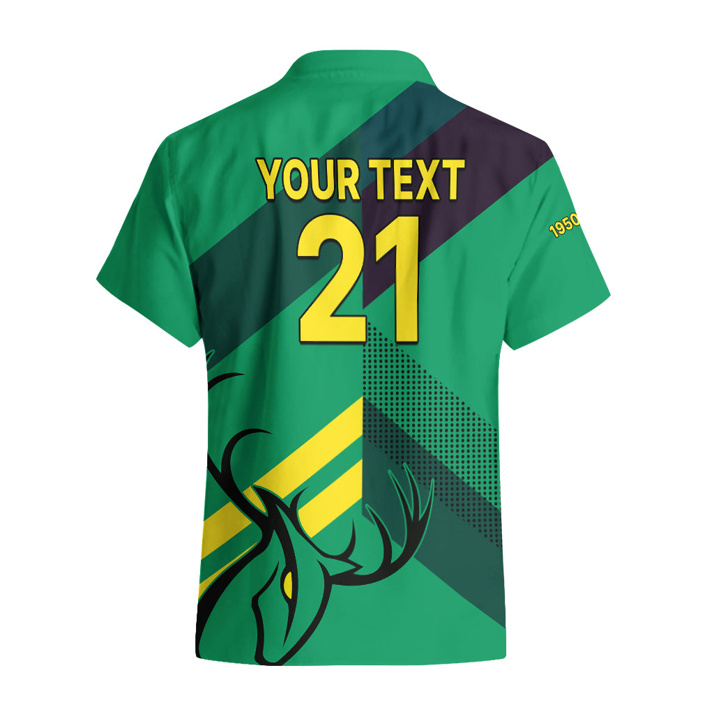 (Custom Text And Number) New Zealand Central Districts Cricket Hawaiian Shirt Central Stags Simple Style - Vibe Hoodie Shop