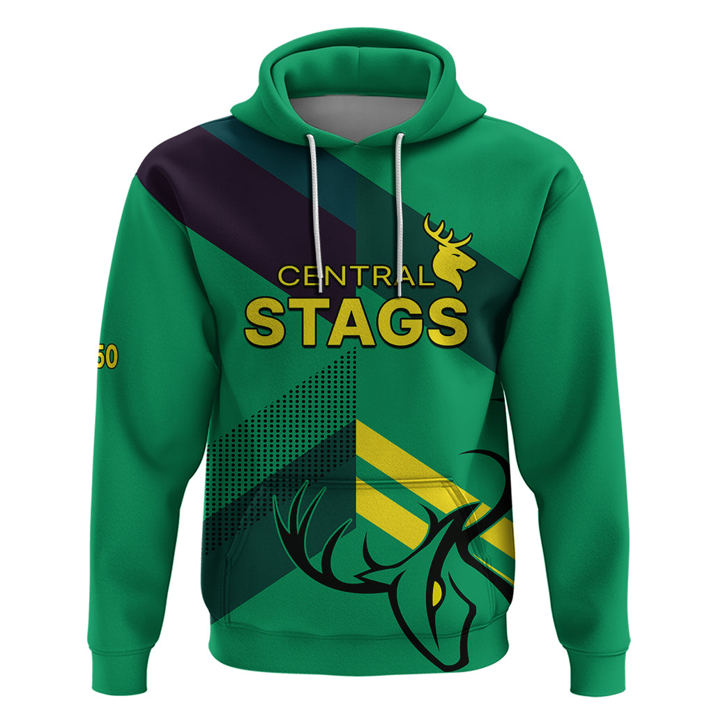 (Custom Text And Number) New Zealand Central Districts Cricket Hoodie Central Stags Simple Style LT9 - Vibe Hoodie Shop
