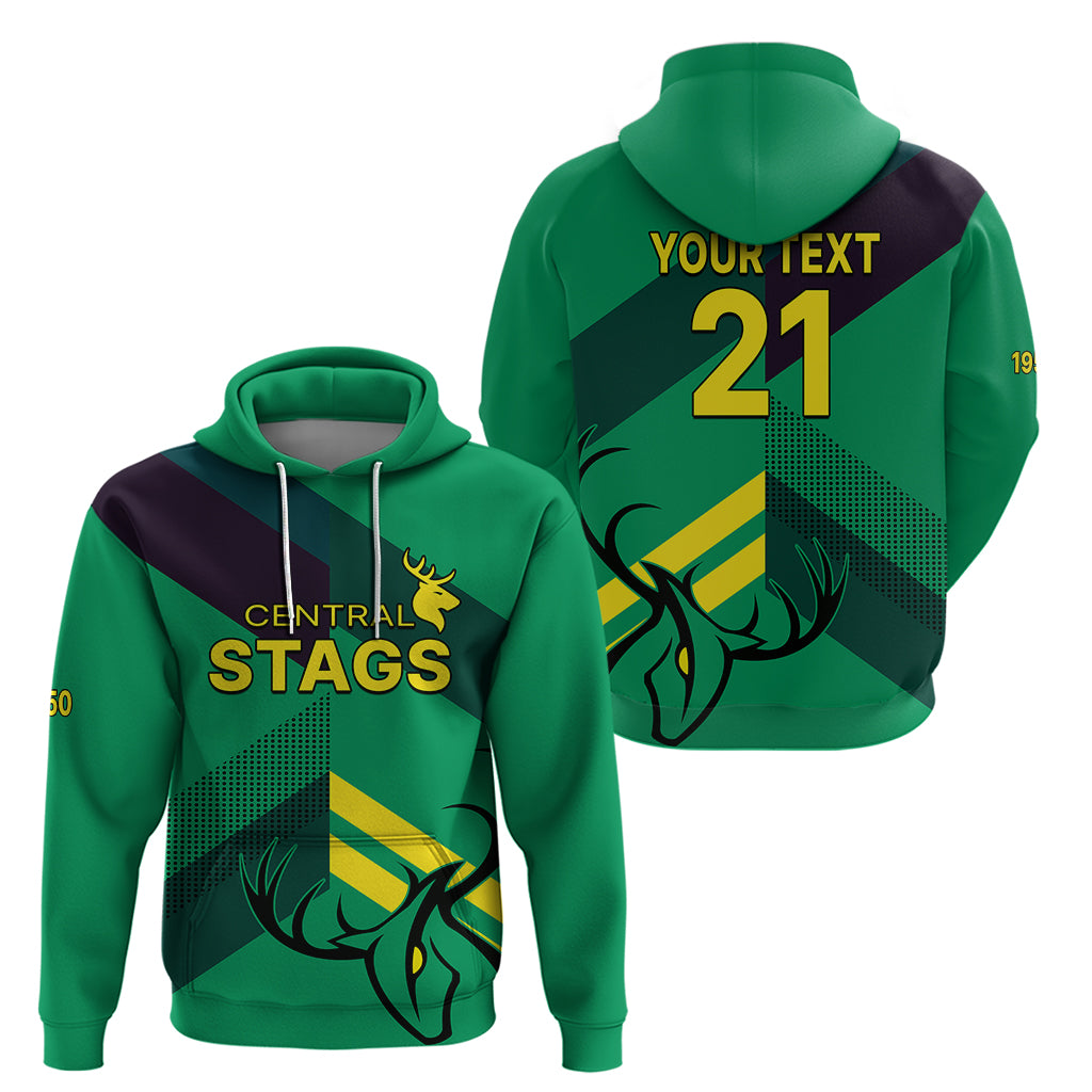 (Custom Text And Number) New Zealand Central Districts Cricket Hoodie Central Stags Simple Style LT9 - Vibe Hoodie Shop