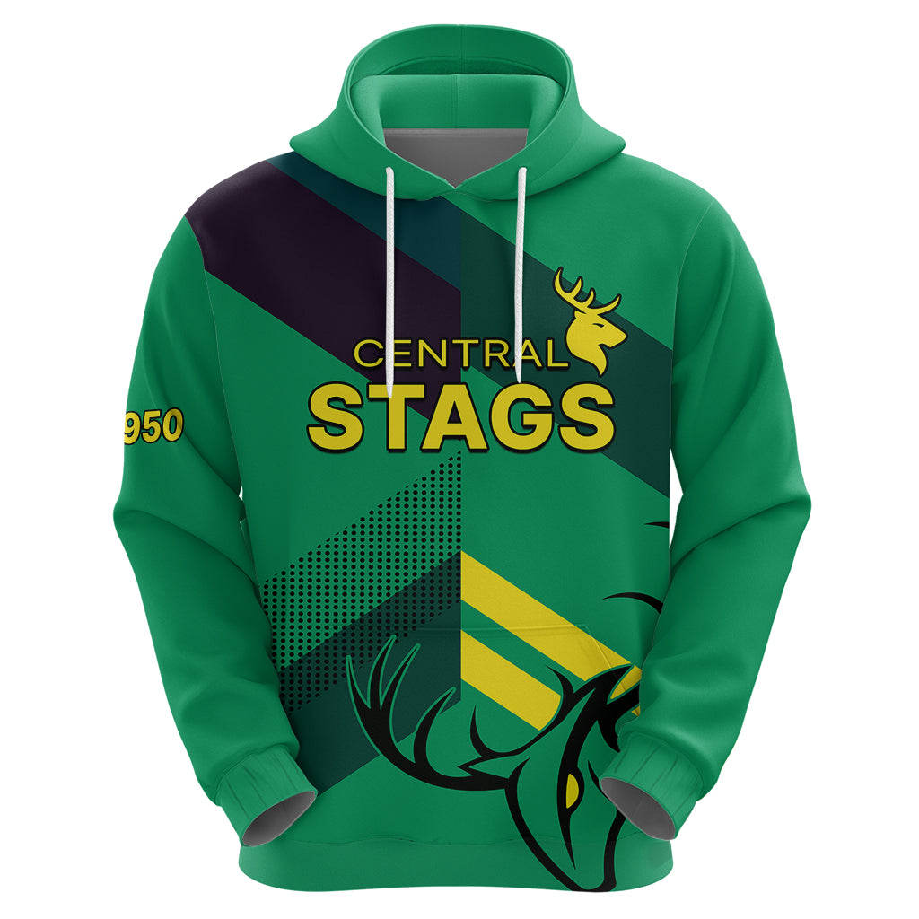 (Custom Text And Number) New Zealand Central Districts Cricket Hoodie Central Stags Simple Style LT9 - Vibe Hoodie Shop