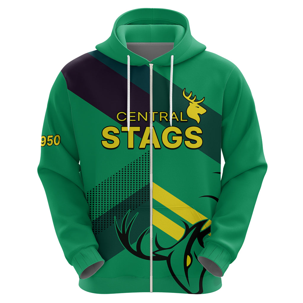 (Custom Text And Number) New Zealand Central Districts Cricket Hoodie Central Stags Simple Style LT9 - Vibe Hoodie Shop