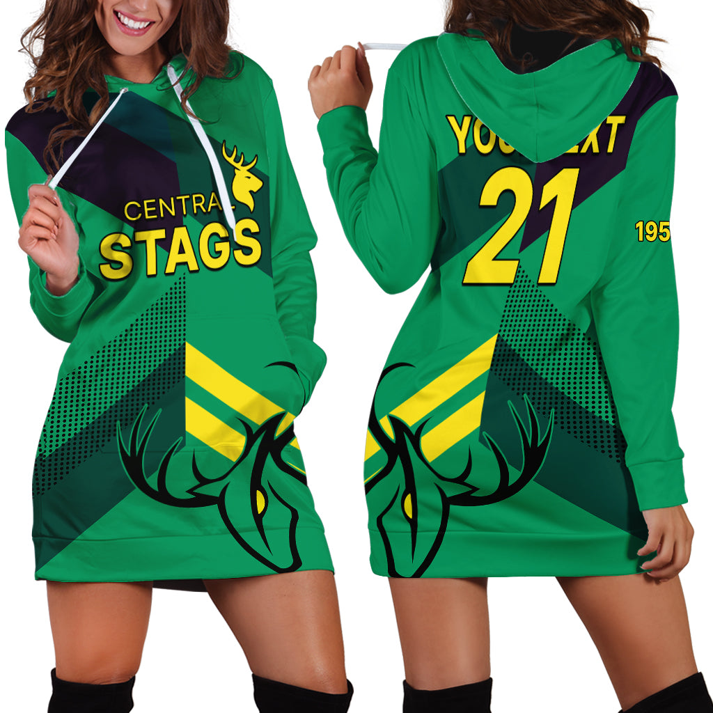 (Custom Text And Number) New Zealand Central Districts Cricket Hoodie Dress Central Stags Simple Style - Vibe Hoodie Shop