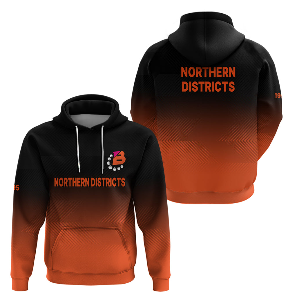 New Zealand Northern Districts Cricket Hoodie The Bave Simple Style LT9 - Vibe Hoodie Shop