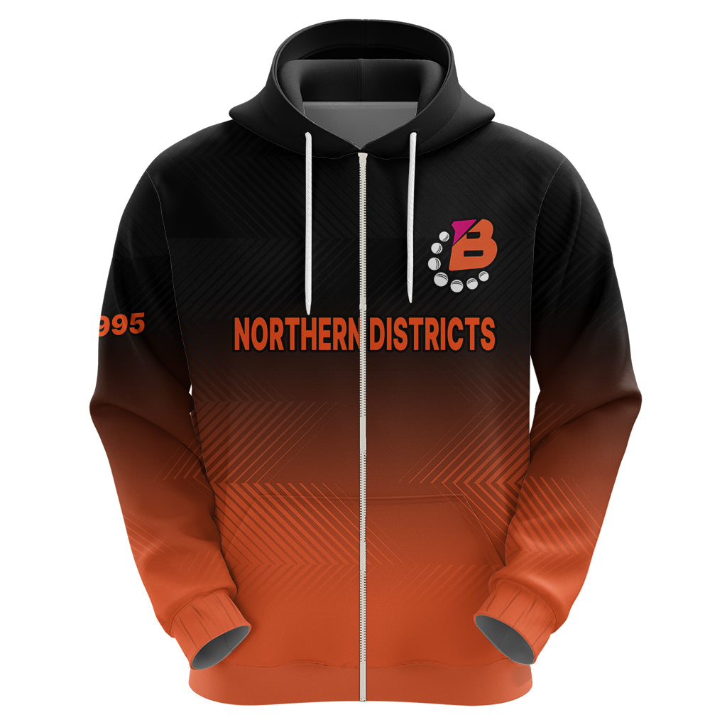 New Zealand Northern Districts Cricket Hoodie The Bave Simple Style LT9 - Vibe Hoodie Shop