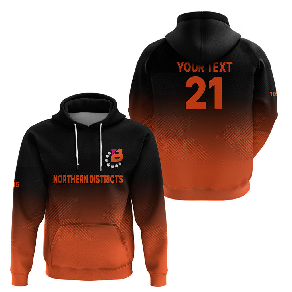 (Custom Text And Number) New Zealand Northern Districts Cricket Hoodie The Bave Simple Style LT9 - Vibe Hoodie Shop