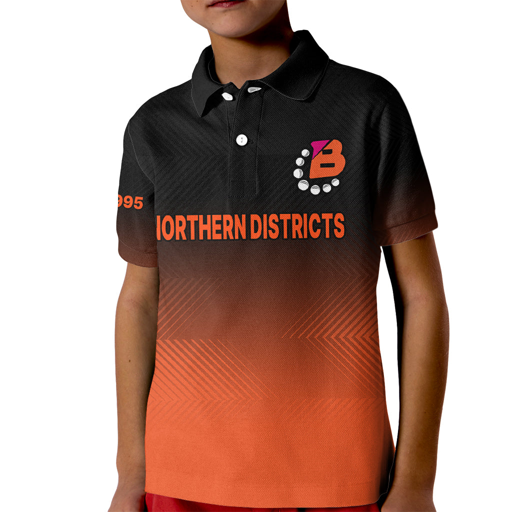 (Custom Text And Number) New Zealand Northern Districts Cricket Kid Polo Shirt The Bave Simple Style - Vibe Hoodie Shop