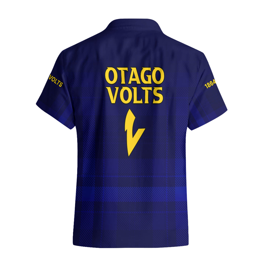 New Zealand Otago Cricket Hawaiian Shirt The Volts Simple Style - Vibe Hoodie Shop