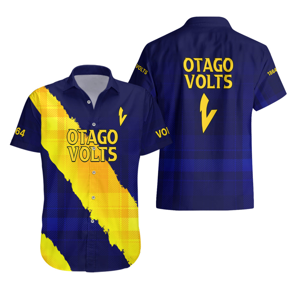 New Zealand Otago Cricket Hawaiian Shirt The Volts Simple Style - Vibe Hoodie Shop