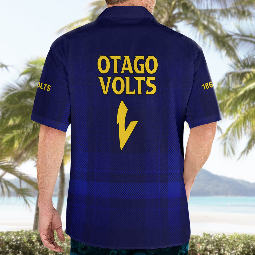 New Zealand Otago Cricket Hawaiian Shirt The Volts Simple Style - Vibe Hoodie Shop