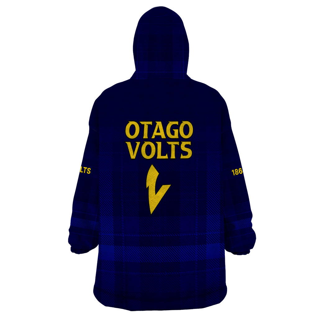 New Zealand Otago Cricket Wearable Blanket Hoodie The Volts Simple Style - Vibe Hoodie Shop