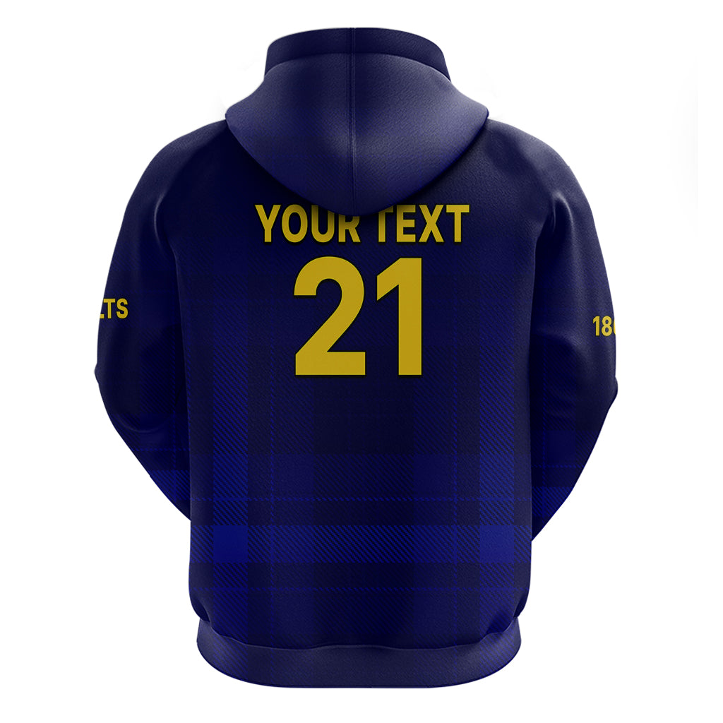 (Custom Text And Number) New Zealand Otago Cricket Hoodie The Volts Simple Style LT9 - Vibe Hoodie Shop