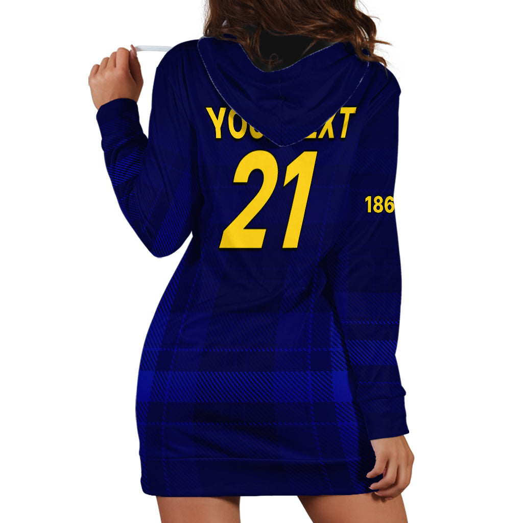 (Custom Text And Number) New Zealand Otago Cricket Hoodie Dress The Volts Simple Style - Vibe Hoodie Shop