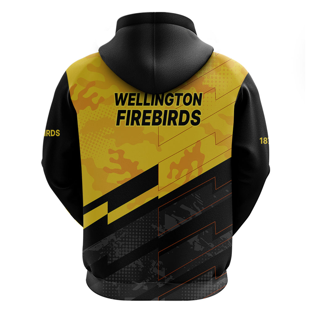 New Zealand Wellington Cricket Hoodie Firebirds Sporty Style LT9 - Vibe Hoodie Shop