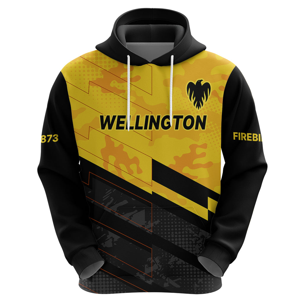New Zealand Wellington Cricket Hoodie Firebirds Sporty Style LT9 - Vibe Hoodie Shop