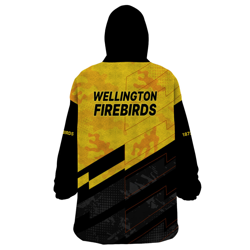 New Zealand Wellington Cricket Wearable Blanket Hoodie Firebirds Sporty Style - Vibe Hoodie Shop