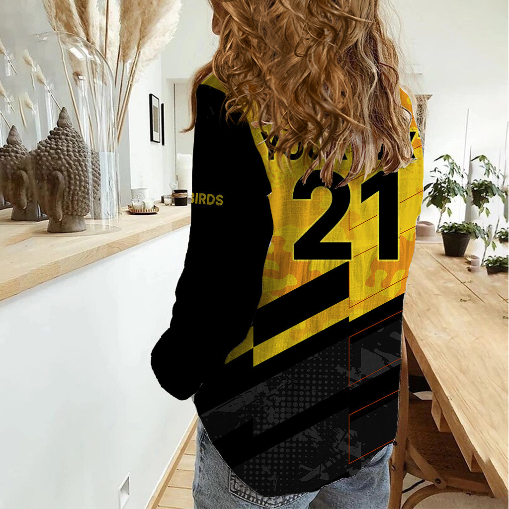 (Custom Text And Number) New Zealand Wellington Cricket Women Casual Shirt Firebirds Sporty Style - Vibe Hoodie Shop