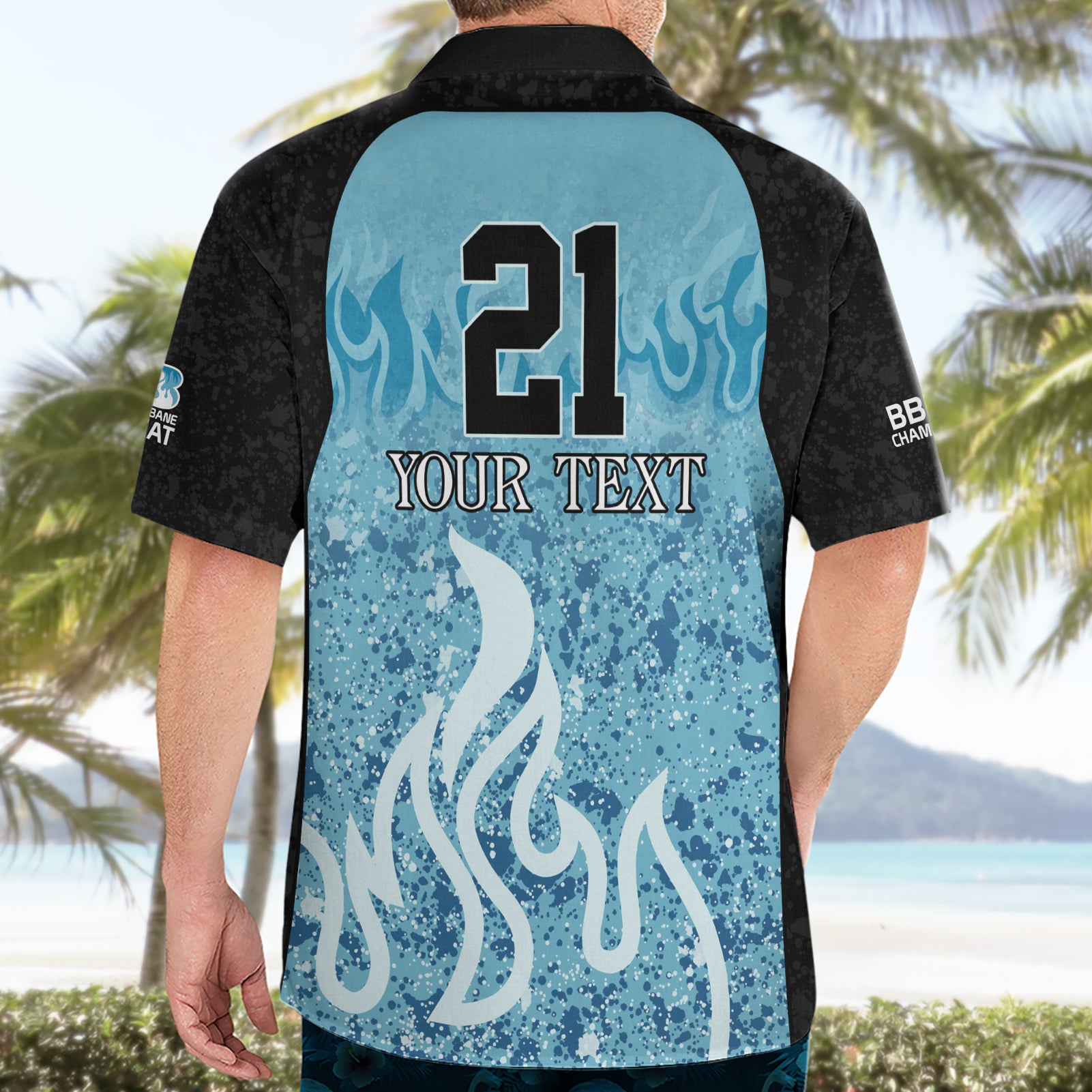 Custom Brisbane Heat Champions BBL13 Hawaiian Shirt - Vibe Hoodie Shop