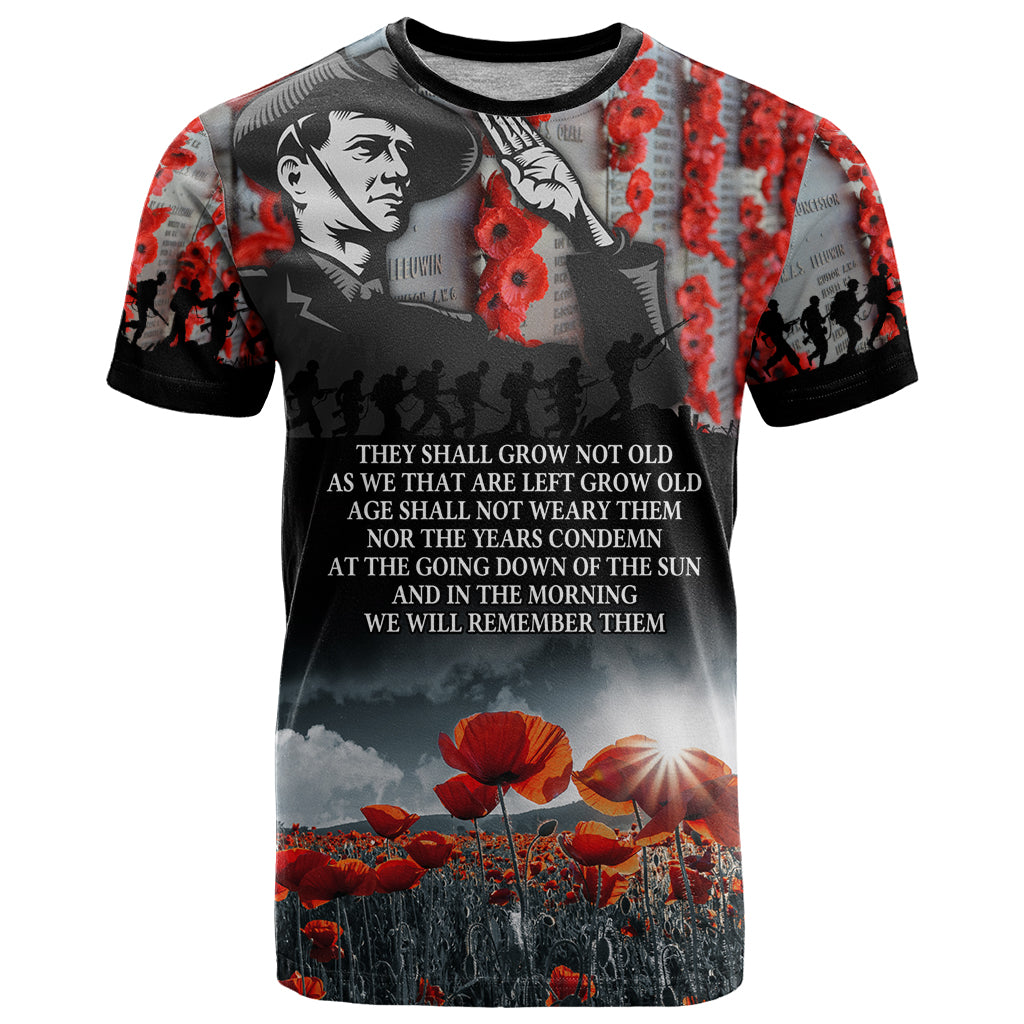 ANZAC DAY Heroes Of The Gallipoli T Shirt LT9 - Vibe Hoodie Shop