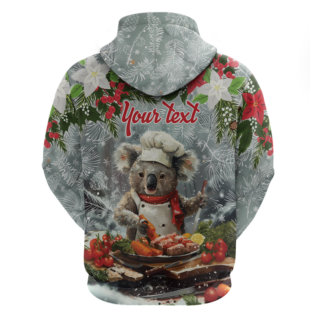 Personalised Koala Chef Christmas in July Hoodie LT9 - Vibe Hoodie Shop