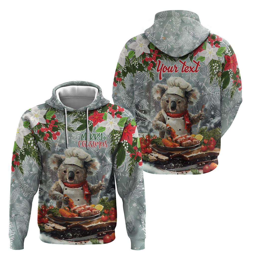 Personalised Koala Chef Christmas in July Hoodie LT9 - Vibe Hoodie Shop