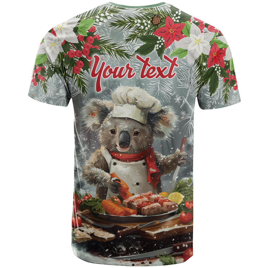 Personalised Koala Chef Christmas in July T Shirt LT9 - Vibe Hoodie Shop