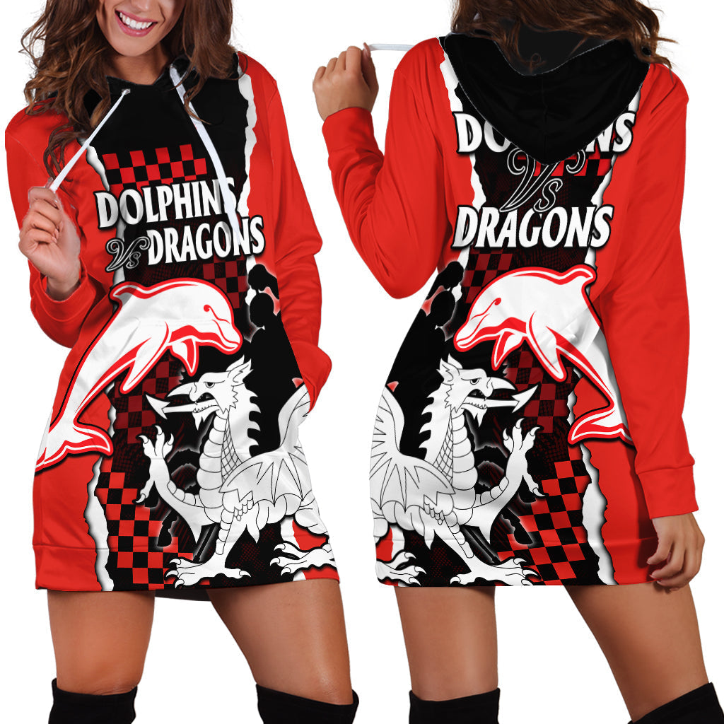 nrl-combine-dolphins-and-dragons-hoodie-dress-sporty-style