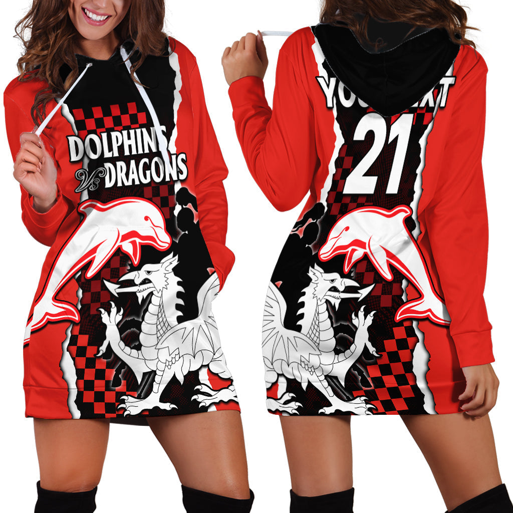 custom-text-and-number-nrl-combine-dolphins-and-dragons-hoodie-dress-sporty-style