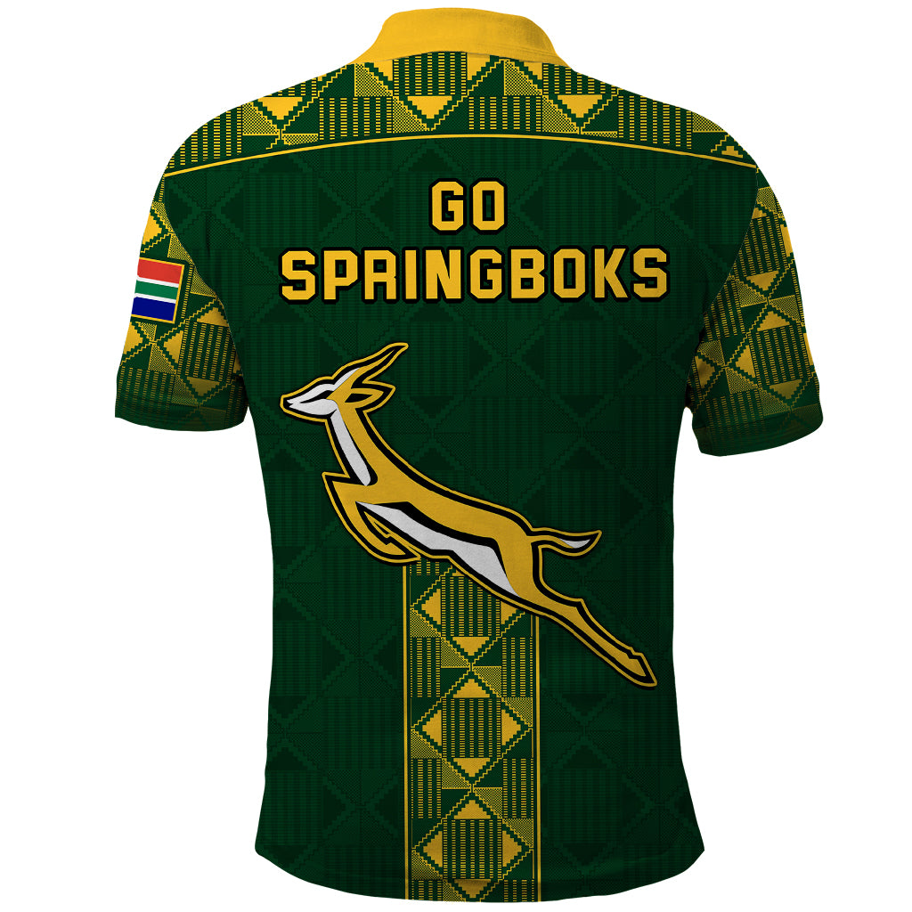 Springboks Rugby Polo Shirt South Africa Go Champions World Cup 2023 LT9 - Vibe Hoodie Shop