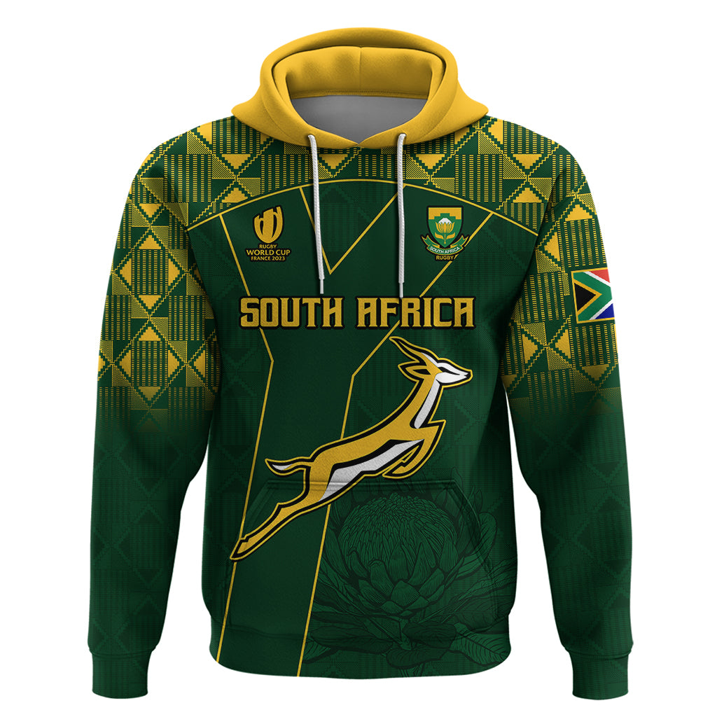 Custom Springboks Rugby Hoodie South Africa Go Champions World Cup 2023 LT9 - Vibe Hoodie Shop