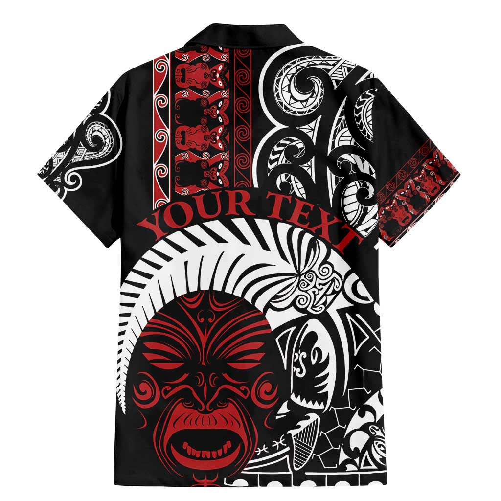 Honour The Treaty New Zealand Personalised Family Matching Mermaid Dress and Hawaiian Shirt Toitu Te Tiriti Indigenous Maori Face