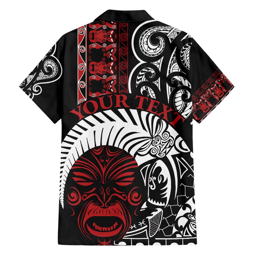 Honour The Treaty New Zealand Personalised Hawaiian Shirt Toitu Te Tiriti Indigenous Maori Face - Vibe Hoodie Shop