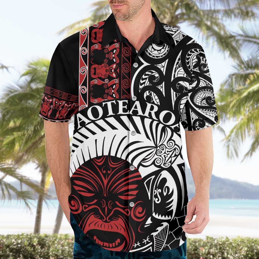 Honour The Treaty New Zealand Personalised Hawaiian Shirt Toitu Te Tiriti Indigenous Maori Face - Vibe Hoodie Shop