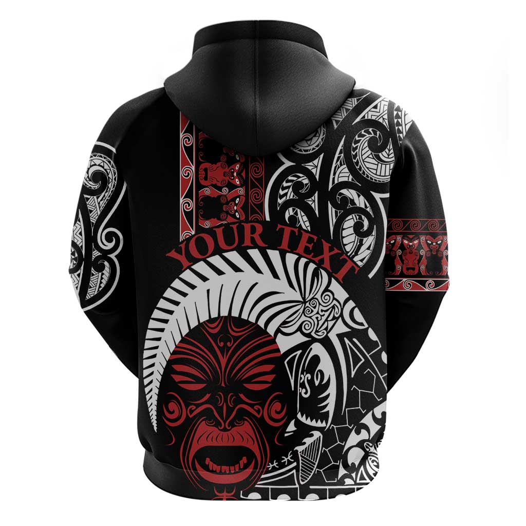 Honour The Treaty New Zealand Personalised Hoodie Toitu Te Tiriti Indigenous Maori Face LT9 - Vibe Hoodie Shop