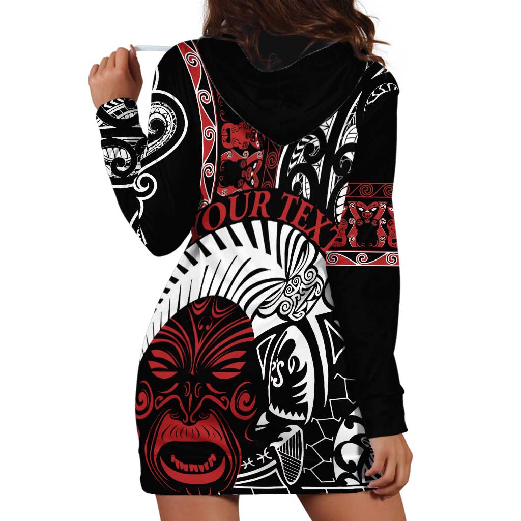 Honour The Treaty New Zealand Personalised Hoodie Dress Toitu Te Tiriti Indigenous Maori Face - Vibe Hoodie Shop