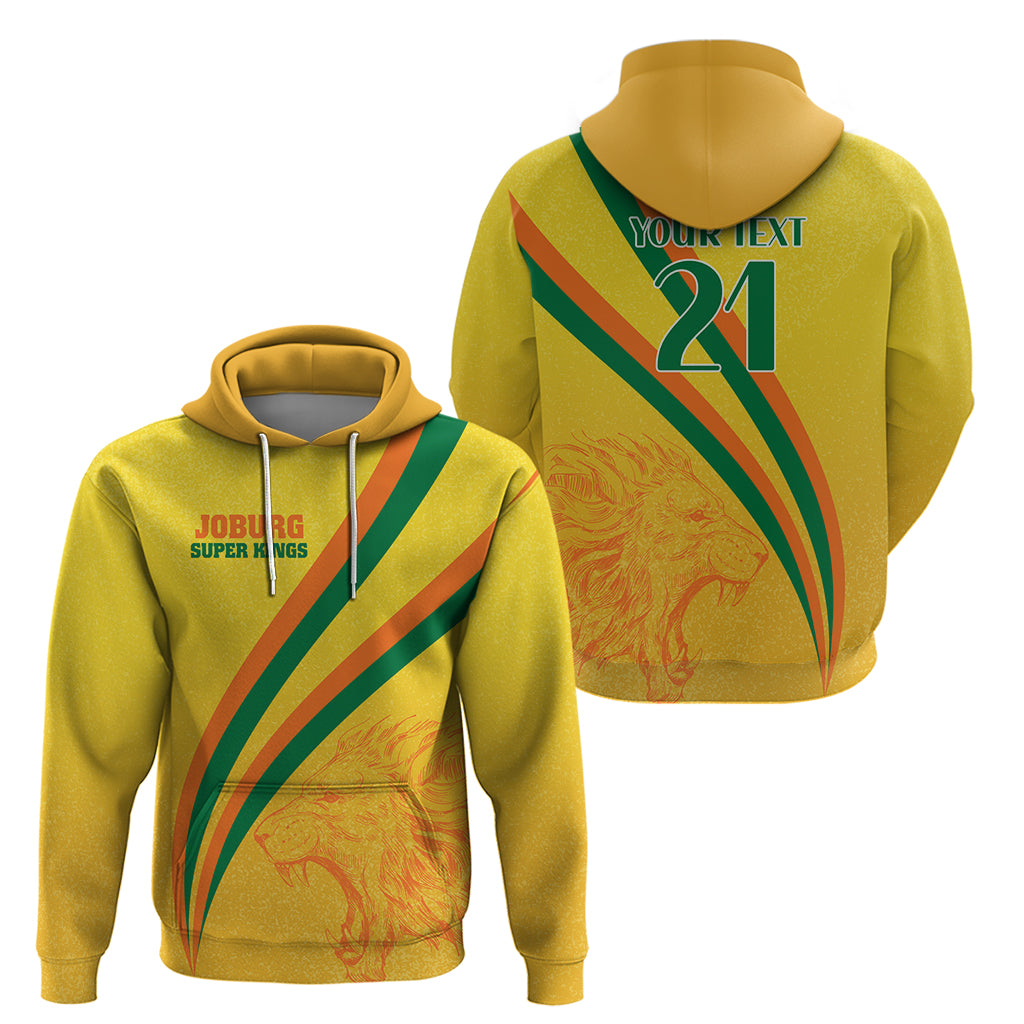 Joburg Super Kings Custom Hoodie South African Cricket 2024 Sporty LT9 - Vibe Hoodie Shop