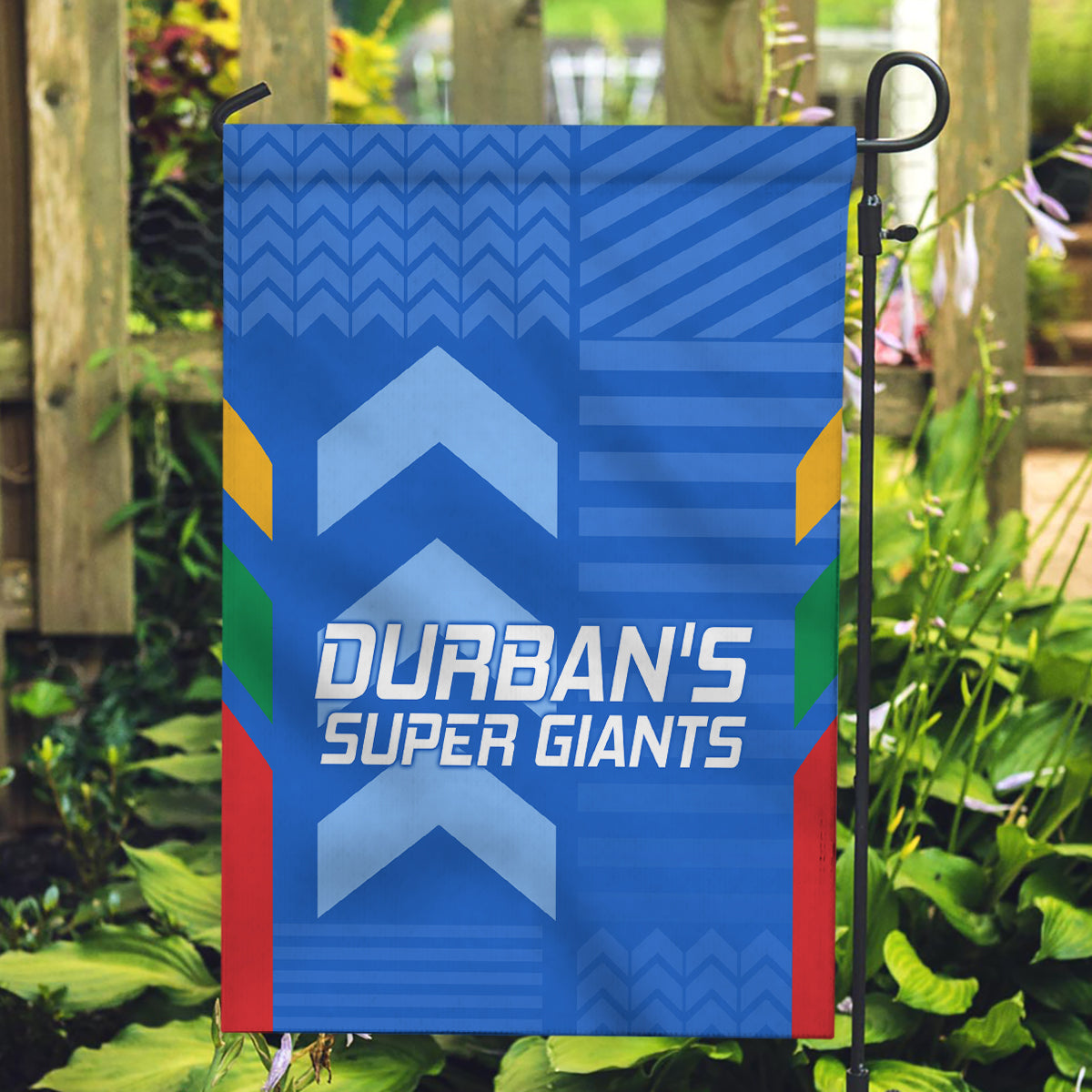 Durbans Super Giants Custom Garden Flag South African Cricket 2024 Sporty - Vibe Hoodie Shop