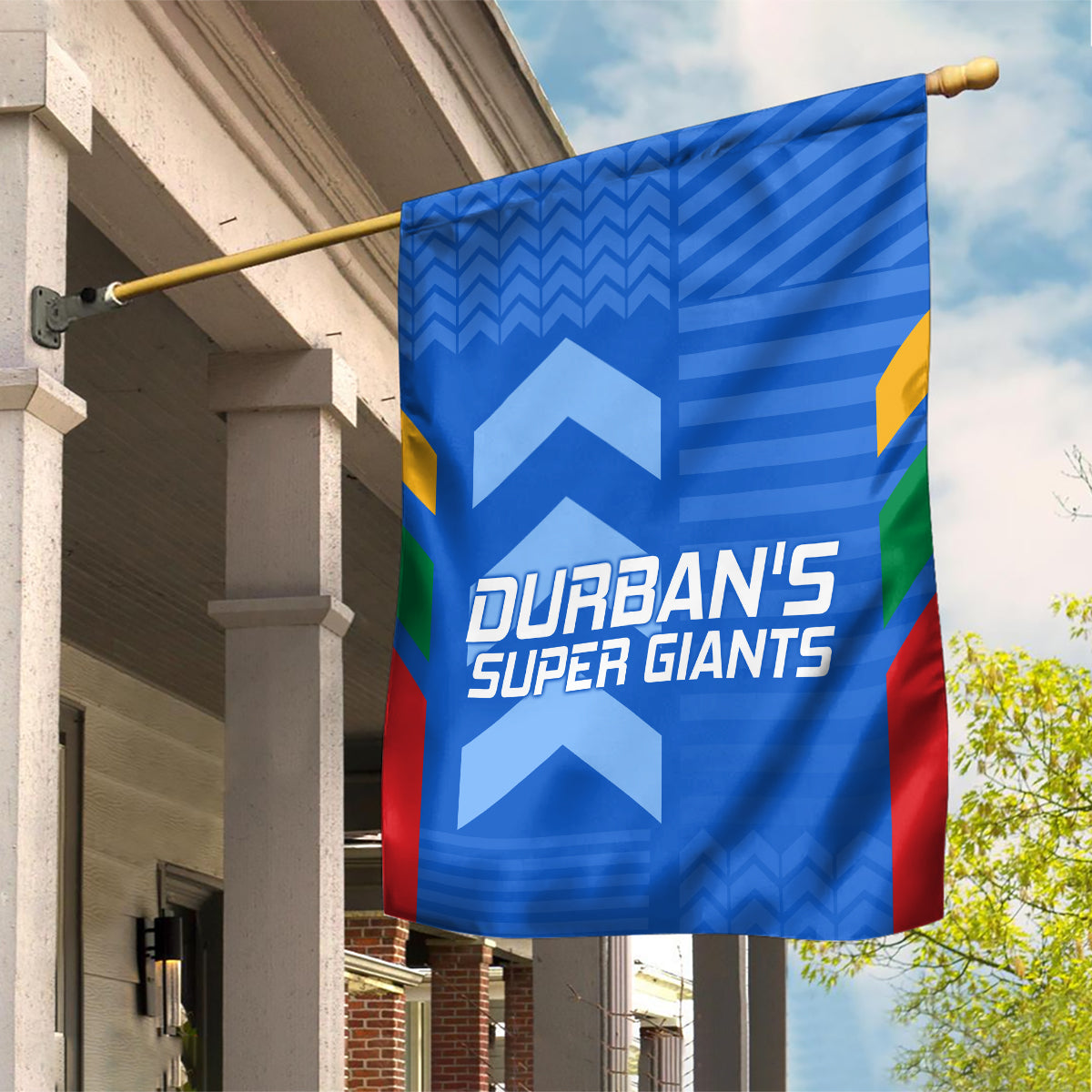 Durbans Super Giants Custom Garden Flag South African Cricket 2024 Sporty - Vibe Hoodie Shop