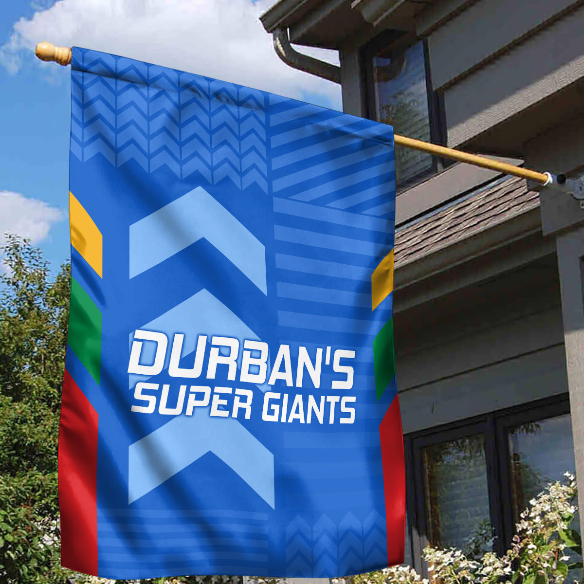 Durbans Super Giants Custom Garden Flag South African Cricket 2024 Sporty - Vibe Hoodie Shop