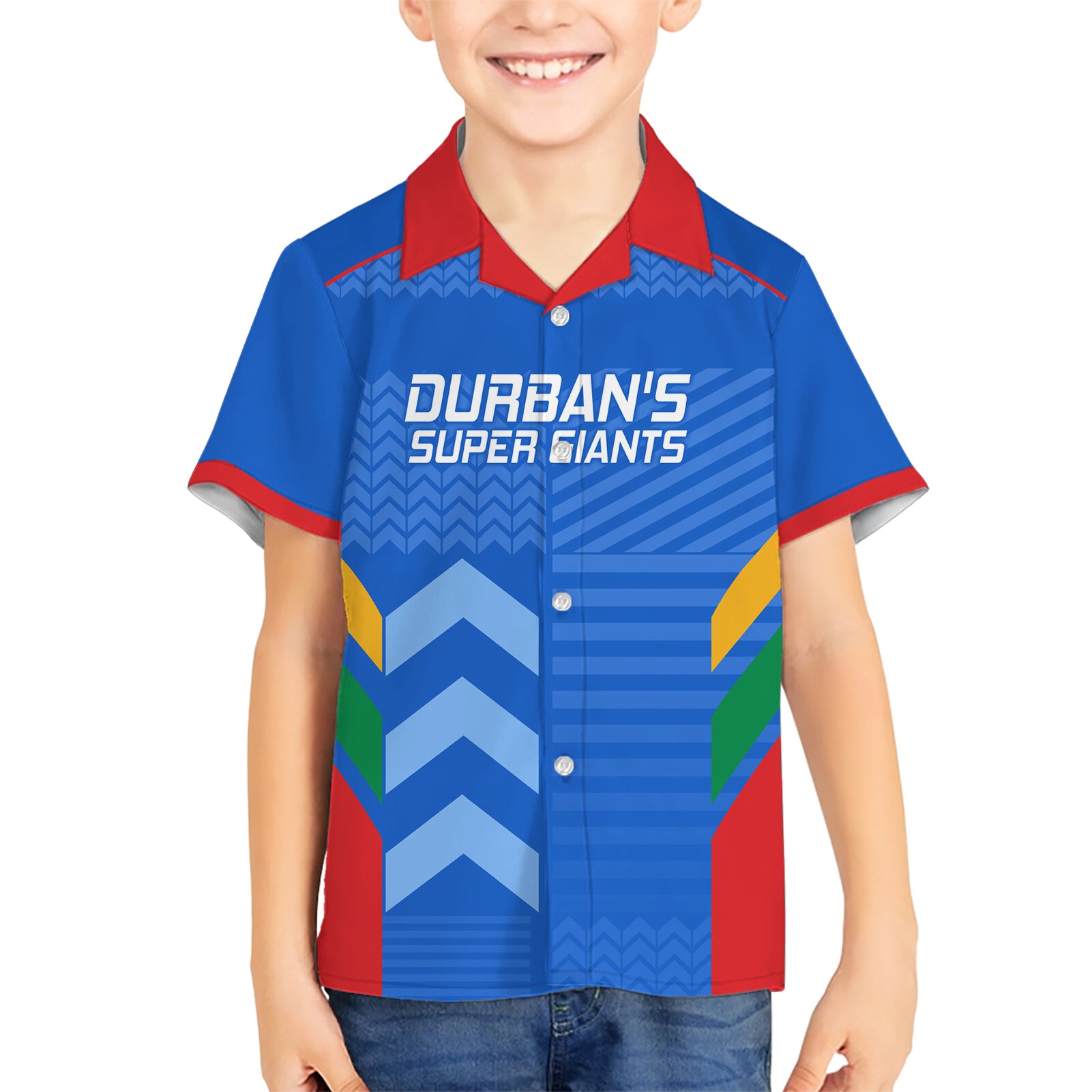 Durbans Super Giants Custom Hawaiian Shirt South African Cricket 2024 Sporty - Vibe Hoodie Shop
