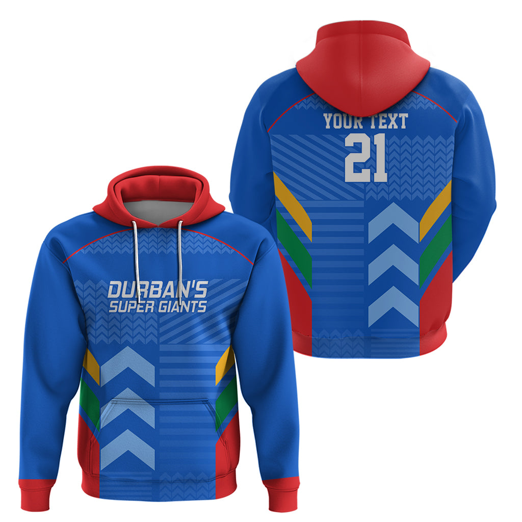 Durbans Super Giants Custom Hoodie South African Cricket 2024 Sporty LT9 - Vibe Hoodie Shop