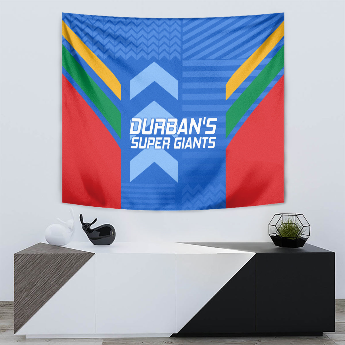 Durbans Super Giants Custom Tapestry South African Cricket 2024 Sporty - Vibe Hoodie Shop